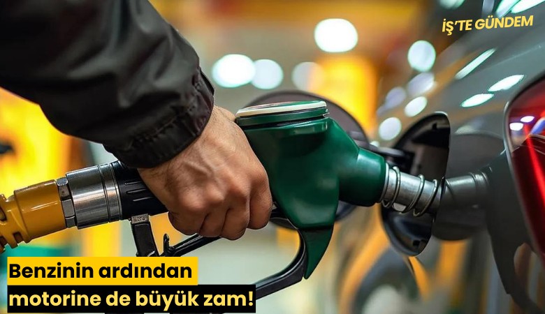 Benzinin ardından motorine de büyük zam!