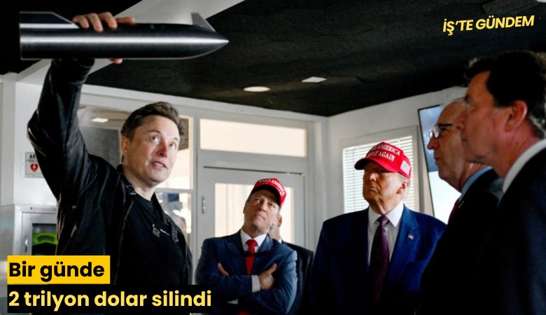 Bir günde 2 trilyon dolar silindi
