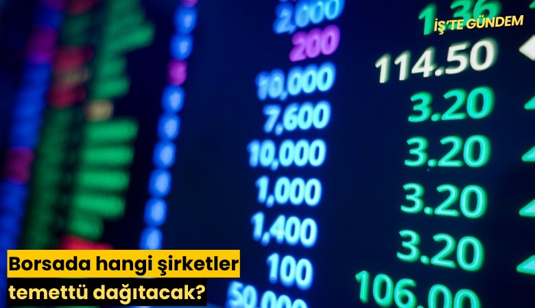 Borsada hangi şirketler temettü dağıtacak?