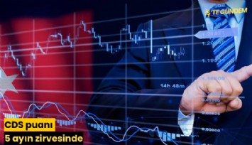 CDS puanı 5 ayın zirvesinde