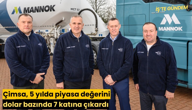 Çimsa, 5 yılda piyasa değerini dolar bazında 7 katına çıkardı