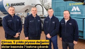 Çimsa, 5 yılda piyasa değerini dolar bazında 7 katına çıkardı