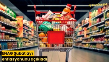 ENAG Şubat ayı enflasyonunu açıkladı