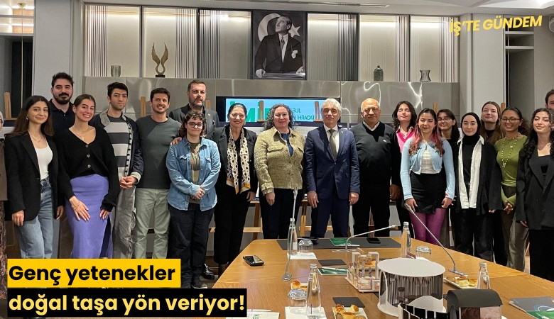 Genç yetenekler doğal taşa yön veriyor!