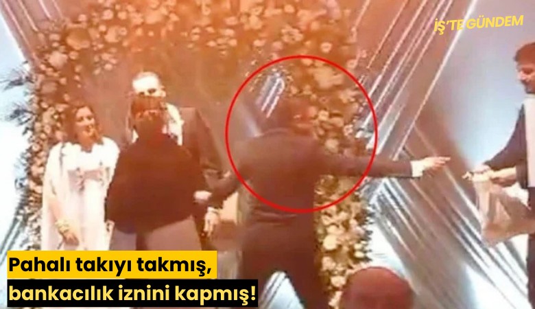 Pahalı takıyı takmış, bankacılık iznini kapmış!