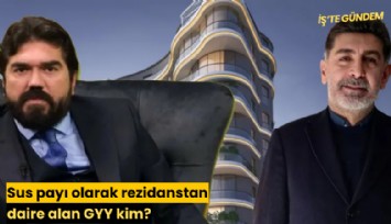 Sus payı olarak rezidanstan daire alan GYY kim?