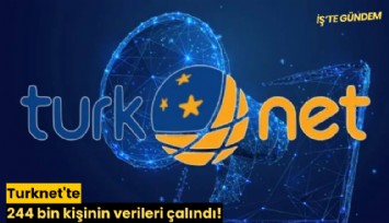 Turknet'te 244 bin kişinin verileri çalındı!
