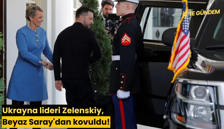 Ukrayna lideri Zelenskiy, Beyaz Saray'dan kovuldu!