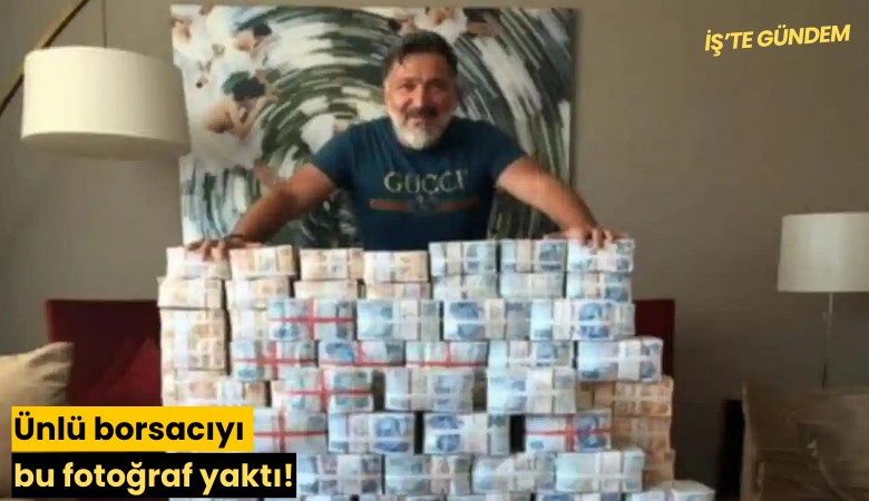 Ünlü borsacıyı bu fotoğraf yaktı!