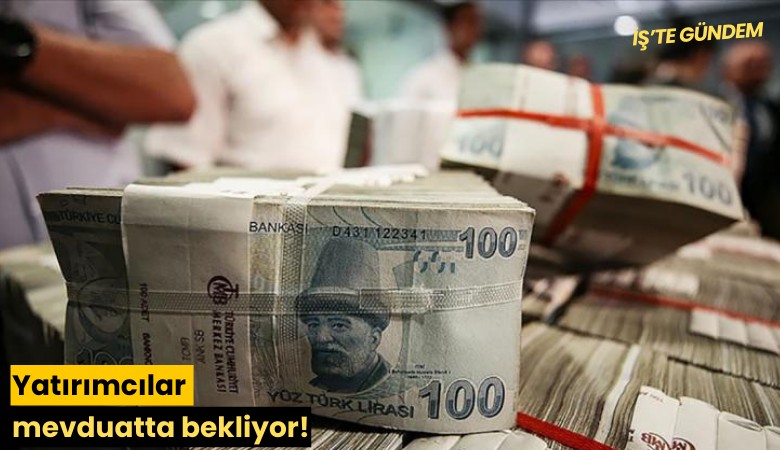 Yatırımcılar mevduatta bekliyor!