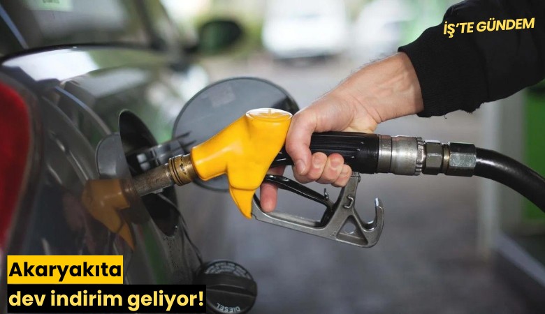Akaryakıta dev indirim geliyor!