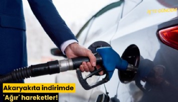 Akaryakıta indirimde 'Ağır' hareketler!