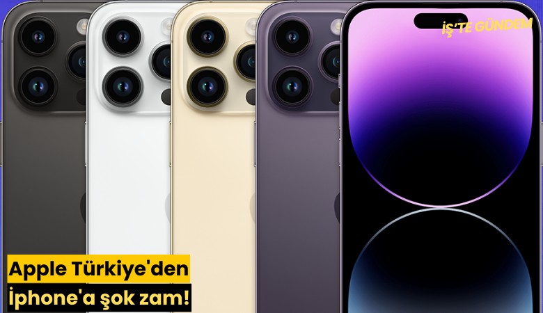 Apple Türkiye'den İphone'a şok zam!