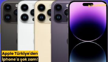 Apple Türkiye'den İphone'a şok zam!