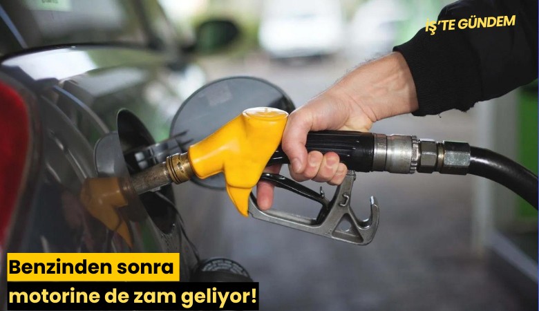 Benzinden sonra motorine de zam geliyor!