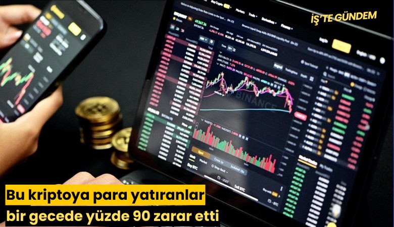 Bu kriptoya para yatıranlar bir gecede yüzde 90 zarar etti