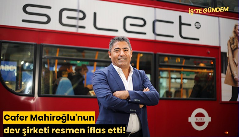 Cafer Mahiroğlu'nun dev şirketi resmen iflas etti!