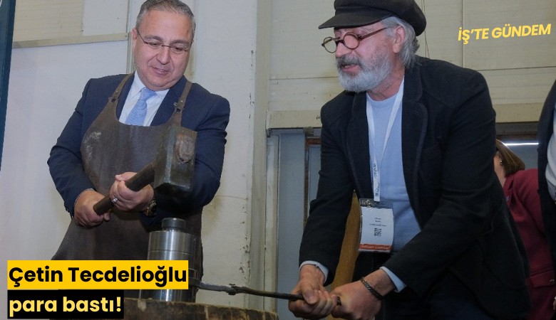 Çetin Tecdelioğlu para bastı!