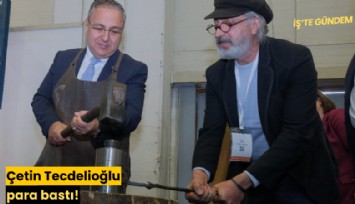 Çetin Tecdelioğlu para bastı!