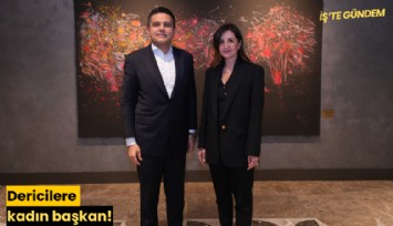 Dericilere kadın başkan!