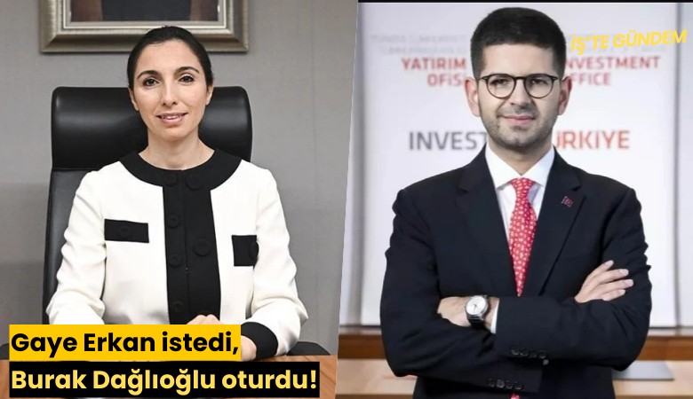 Gaye Erkan istedi, Burak Dağlıoğlu oturdu!