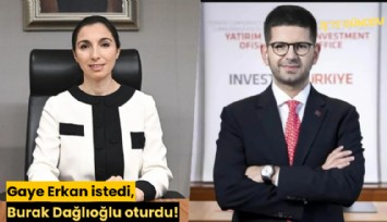 Gaye Erkan istedi, Burak Dağlıoğlu oturdu!