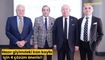 Hazır giyimdeki kan kaybı için 4 çözüm önerisi!