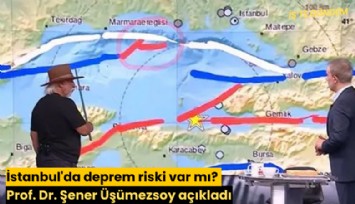 İstanbul'da deprem riski var mı? Prof. Dr. Şener Üşümezsoy açıkladı