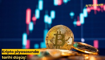 Kripto piyasasında tarihi düşüş!