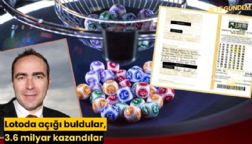 Lotoda açığı buldular, 3.6 milyar kazandılar