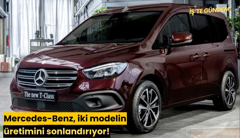 Mercedes-Benz, o iki modelin üretimini sonlandırıyor!