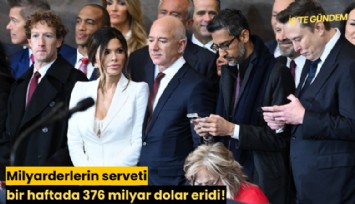 Milyarderlerin serveti bir haftada 376 milyar dolar eridi!