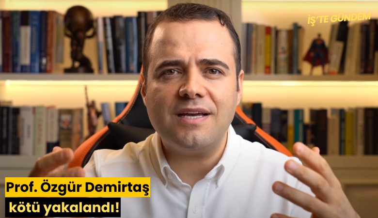 Prof. Özgür Demirtaş kötü yakalandı!