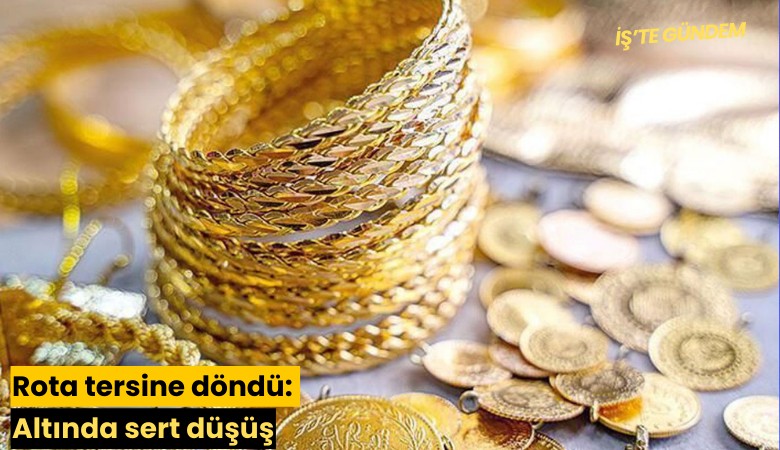 Rota tersine döndü: Altında sert düşüş