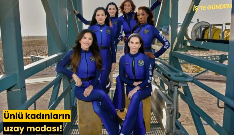 Ünlü kadınların uzay modası!