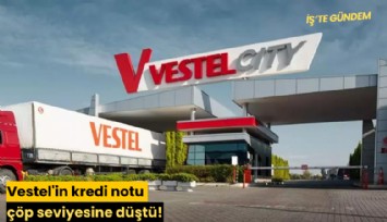 Vestel'in kredi notu çöp seviyesine düştü!