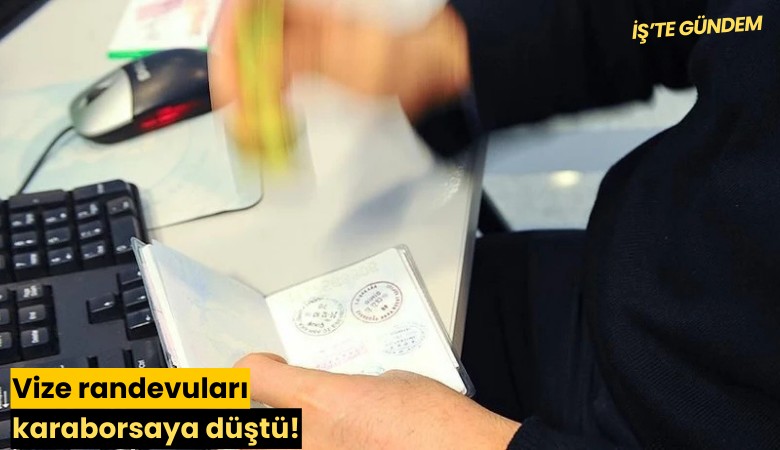 Vize randevuları karaborsaya düştü!