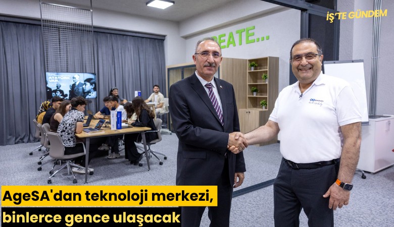 AgeSA'dan teknoloji merkezi, binlerce gence ulaşacak