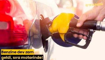 Benzine dev zam geldi, sıra motorinde!