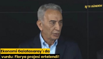 Ekonomi Galatasaray'ı da vurdu: Florya projesi ertelendi!