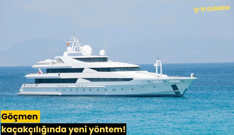 Göçmen kaçakçılığında yeni yöntem!