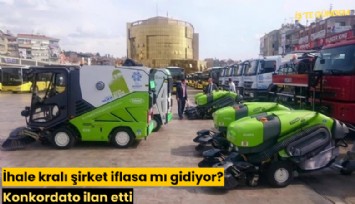 İhale kralı şirket iflasa mı gidiyor? Konkordato ilan etti