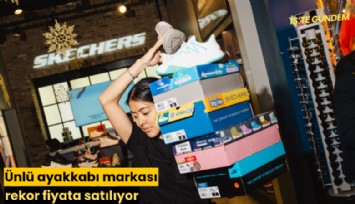 Ünlü ayakkabı markası rekor fiyata satılıyor