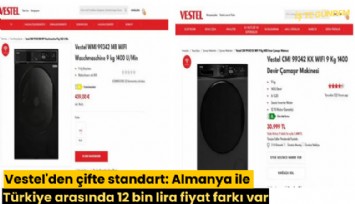 Vestel'den çifte standart: Almanya ile Türkiye arasında 12 bin lira fiyat farkı var