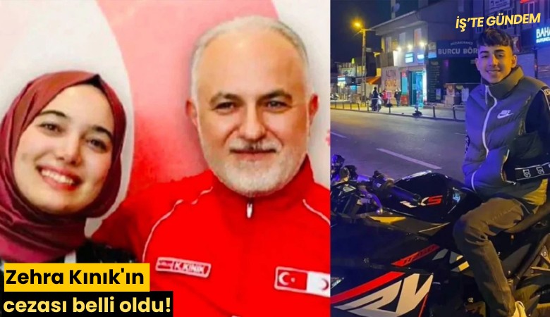 Zehra Kınık'ın cezası belli oldu!