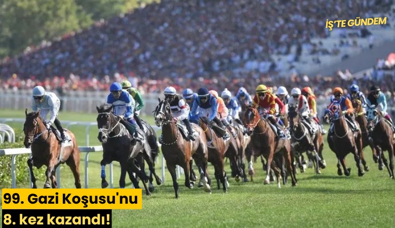 99. Gazi Koşusu'nu 8. kez kazandı!
