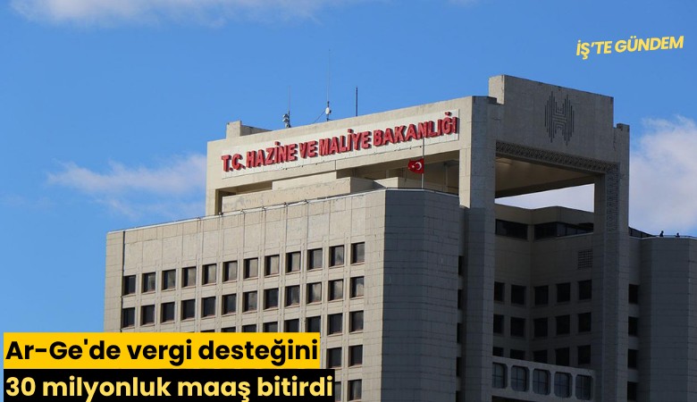 Ar-Ge'de vergi desteğini 30 milyonluk maaş bitirdi