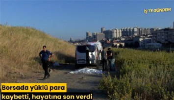 Borsada yüklü para kaybetti, hayatına son verdi