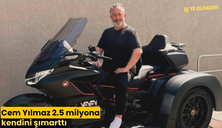 Cem Yılmaz 2.5 milyon liraya kendini şımarttı