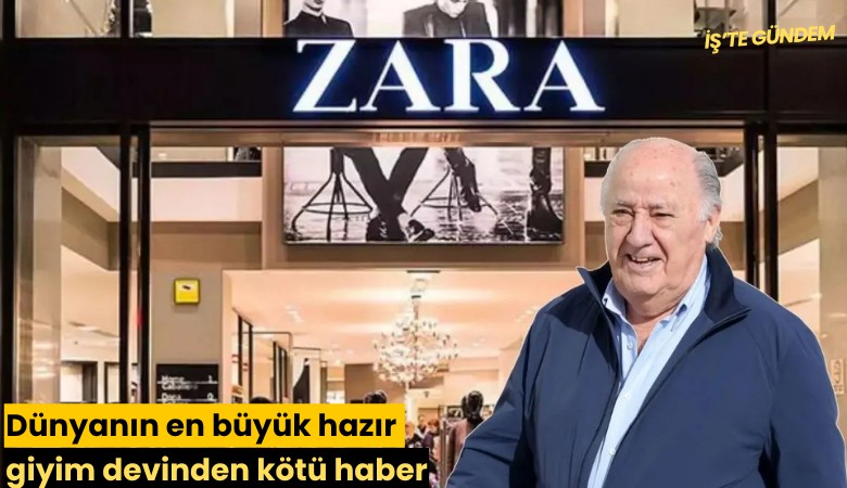 Dünyanın en büyük hazır giyim devinden kötü haber